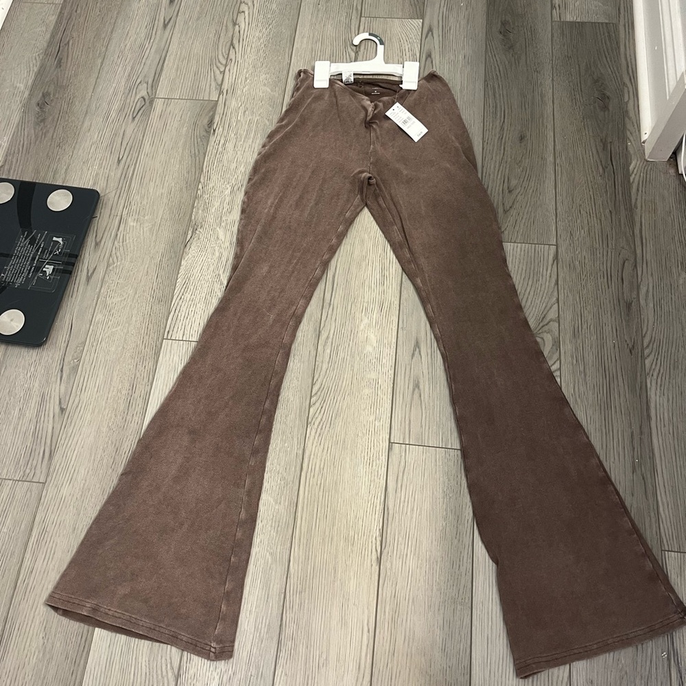 PacSun Brown Flare Leggings
